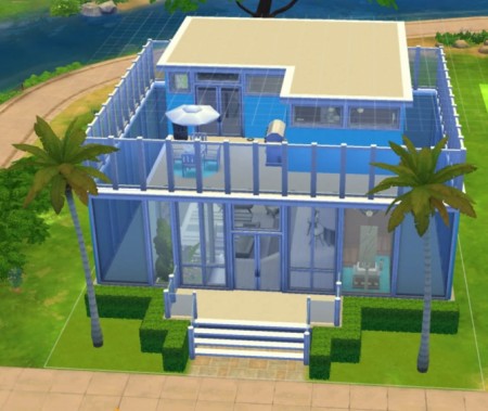 Aqua House by oneospitri at Mod The Sims