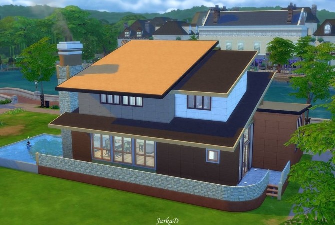 Sims 4 Family House No.6 at JarkaD Sims 4 Blog