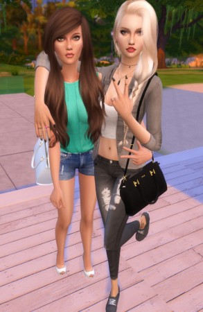 Best Friends Pose by Dreacia at My Fabulous Sims