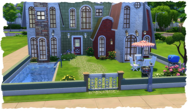 Sims 4 The Lucky House 2 by Chalipo at All 4 Sims