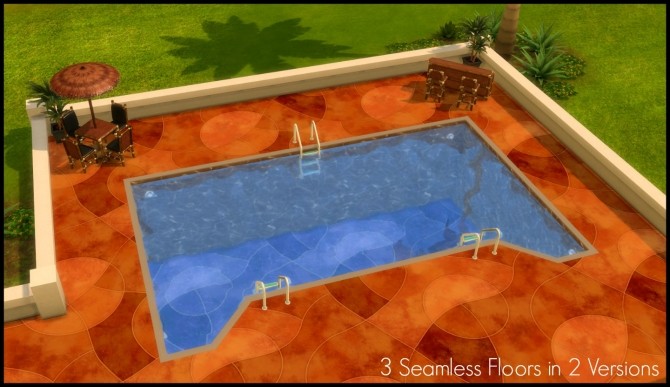 Sims 4 TS2 to TS4  3 Seamless Floors in 2 Versions by Elias943 at Mod The Sims