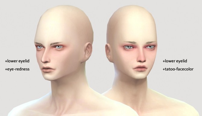 Sims 4 Skin Detail / FACEMASK 02＆03 at Imadako