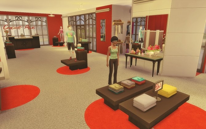 Sims 4 Newcrest Store at Via Sims