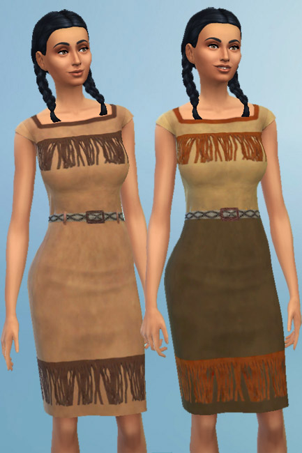 Sims 4 Indian Dress by mammut at Blacky’s Sims Zoo