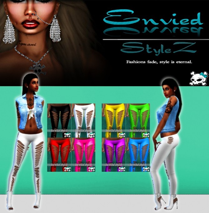 Sims 4 Cut Out Leggings V1 by MzEnvy20 at Mod The Sims