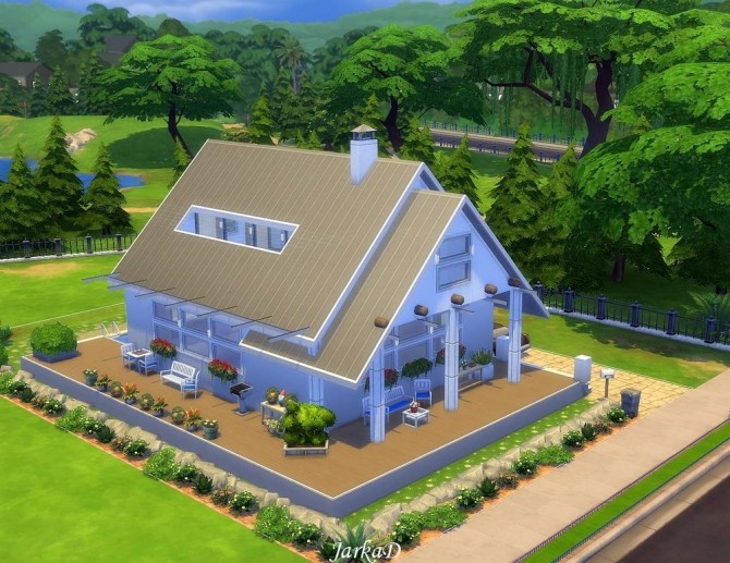 Sims 4 Family House No.7 at JarkaD Sims 4 Blog