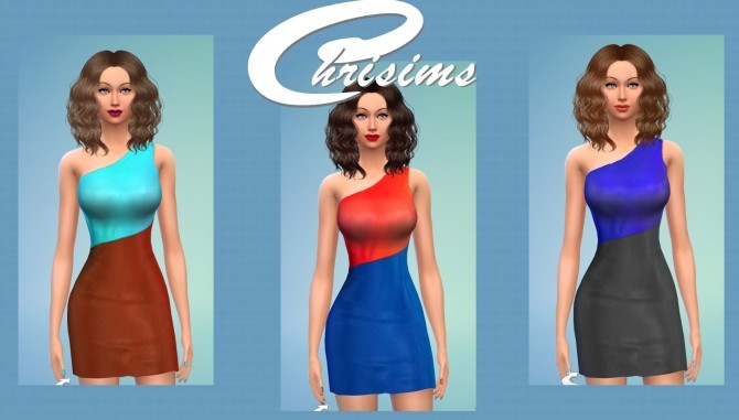 Sims 4 Reina Dress by Chrisims at Mod The Sims