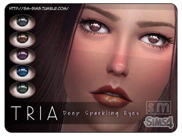 Sims 4 Tria Deep Sparkling Eyes by Screaming Mustard at TSR