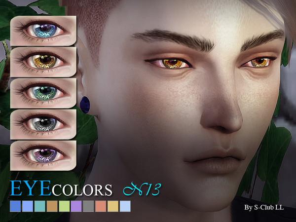 Sims 4 Eyecolors 13 by S Club LL at TSR