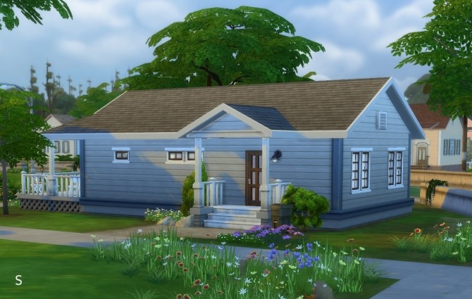 Sims 4 Crick Cabana Overhaul house by plasticbox at Mod The Sims
