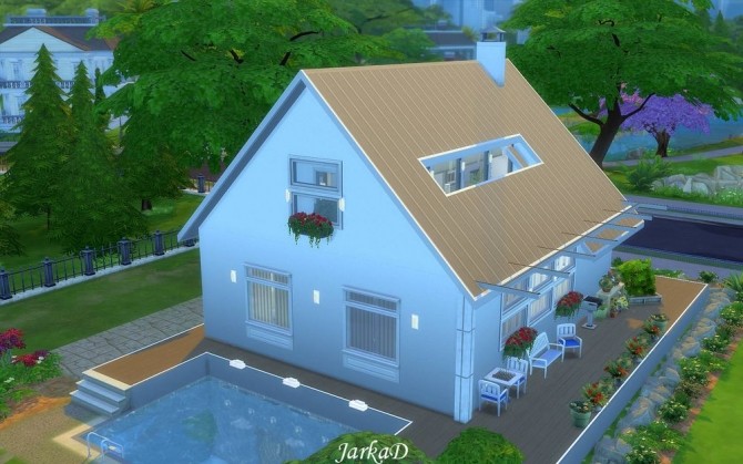 Sims 4 Family House No.7 at JarkaD Sims 4 Blog