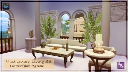 3t4 Muse Luxury Living Set at Shenice93