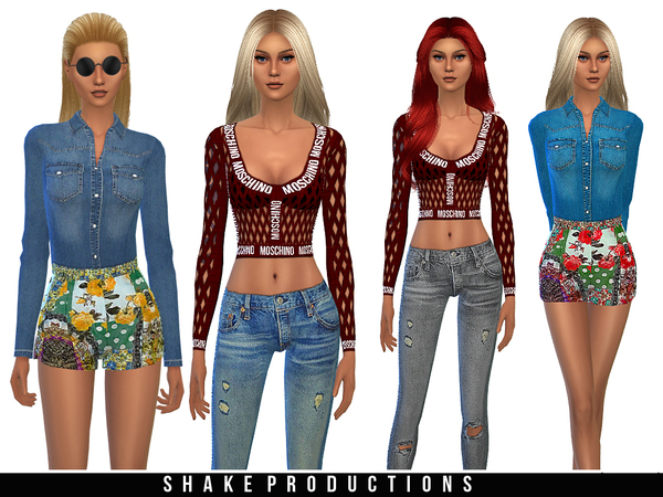 Sims 4 Casual SET25 by ShakeProductions at TSR