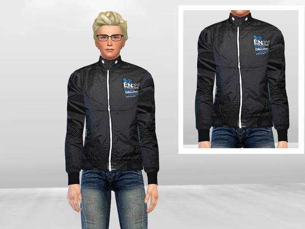Sims 4 Enzo 171 Leather Jacket by McLayneSims at TSR