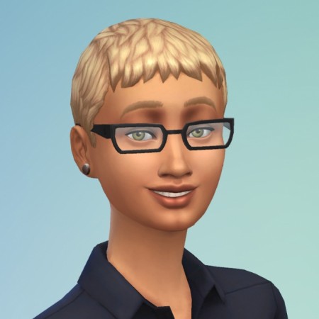 Short Ceasar hair gender conversion by bloodredtoe at Mod The Sims