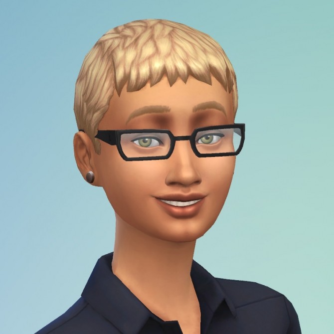 Sims 4 Short Ceasar hair gender conversion by bloodredtoe at Mod The Sims