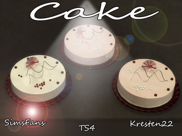 Sims 4 Cake by Kresten 22 at Sims Fans