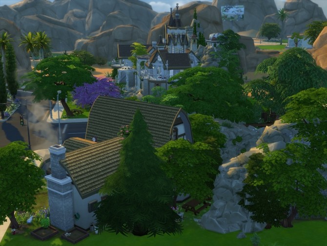 Sims 4 Seven Dwarfs Fairyland by artrui at Mod The Sims