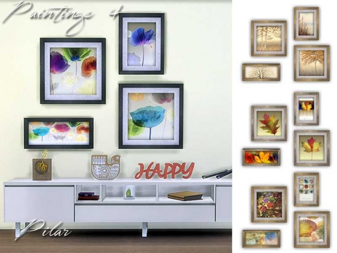 Sims 4 Paintings 4 by Pilar at SimControl