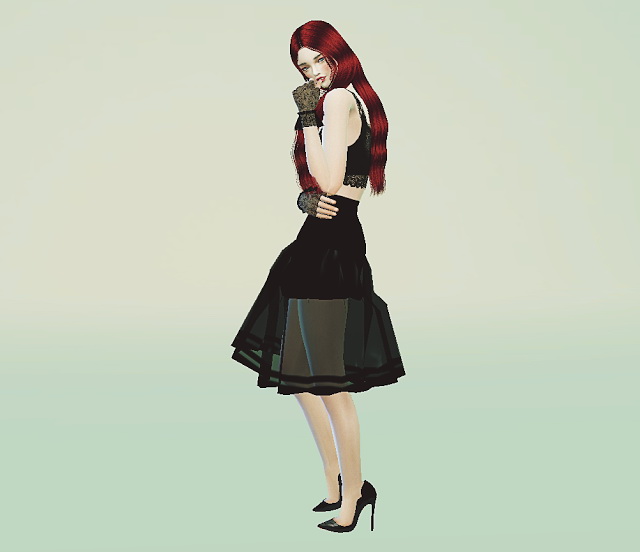 Sims 4 Midi skirts at Marigold