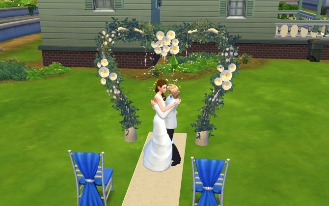 Sims 4 All Sims 3 Wedding Archs Set by g1g2 at Mod The Sims
