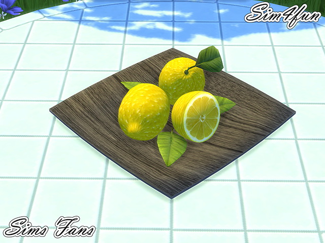 Sims 4 Realistic Fruit by Sim4fun at Sims Fans