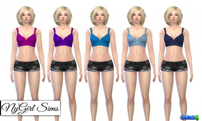 Sims 4 Lace Bralette at NyGirl Sims