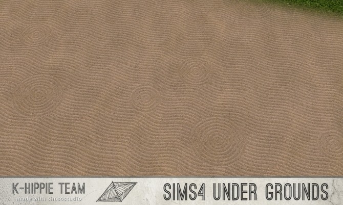 Sims 4 3 terrain paints Zen Garden Nihon Serie at K hippie
