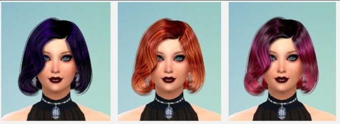 Sims 4 52 Re colors of Alesso Studio Hair by Pinkstorm25 at Mod The Sims