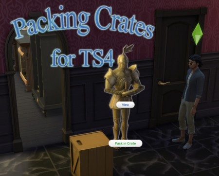 Packing Crates for TS4 by scumbumbo at Mod The Sims