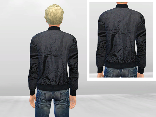 Sims 4 Enzo 171 Leather Jacket by McLayneSims at TSR