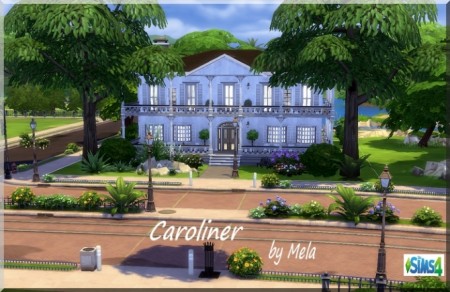 Caroliner villa by melaschroeder at All 4 Sims