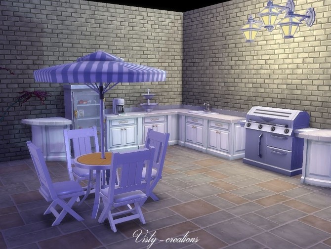 Sims 4 Rosalia villa by Vista 6 at Visty Creations