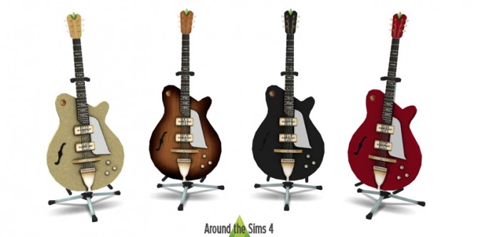 Sims 4 Guitar Players Delight set at Around the Sims 4