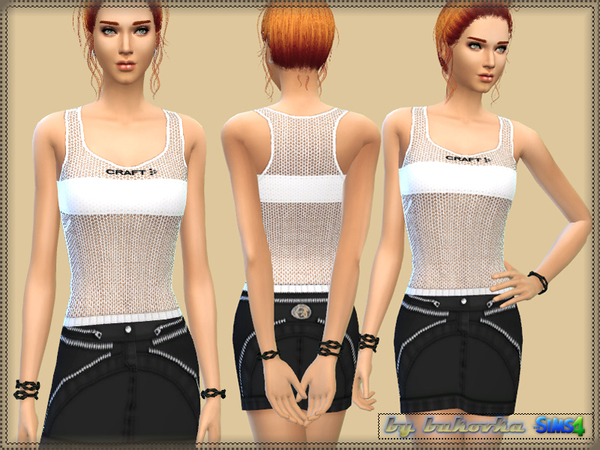 Sims 4 Tank netted Craft by bukovka at TSR