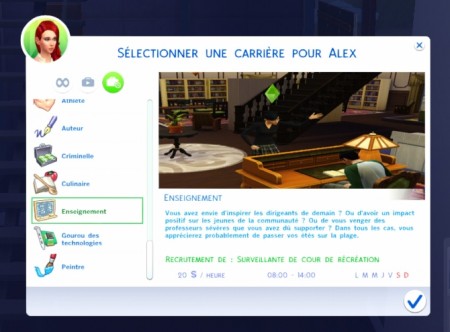 Education Career TS3 to TS4 by OhMy!! at Mod The Sims