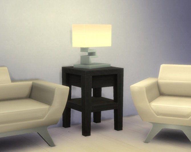 Sims 4 Small Tabula Rasa End Table by plasticbox at Mod The Sims
