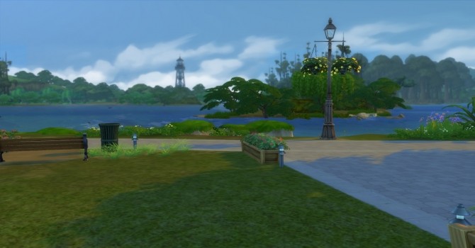 Sims 4 Oasis Springs sky clouds by simshout at Mod The Sims