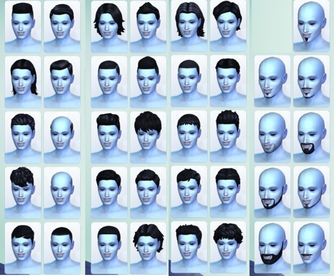 Sims 4 Hair for Aliens by count cosmos at Mod The Sims