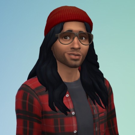 Long Wavy Parted gender conversion by bloodredtoe at Mod The Sims