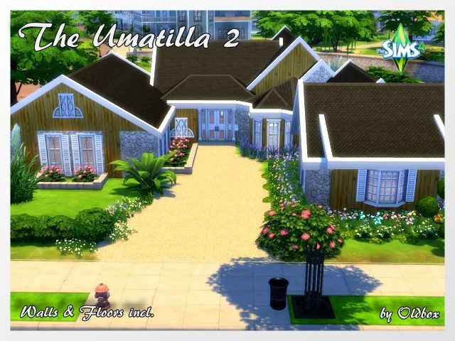 Sims 4 The Umatilla 2 house by Oldbox at All 4 Sims