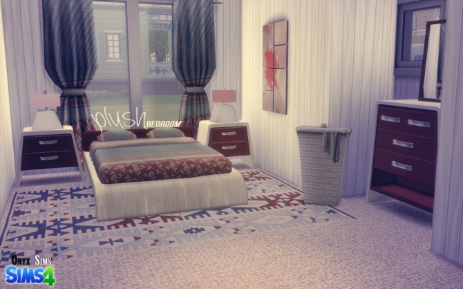 Plush Bedroom Set by Kiara Rawks at Onyx Sims » Sims 4 Updates