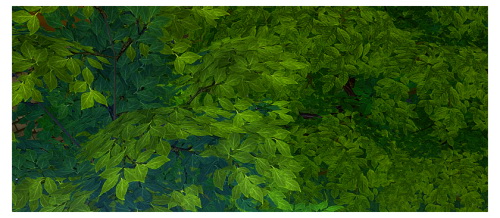 Sims 4 Default replacements for oak and the European beech trees at Chisami