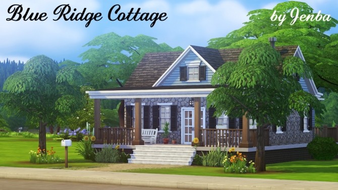 Sims 4 Blue Ridge Cottage at Jenba Sims