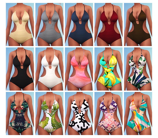 Sims 4 NOVA Swimsuit at Chisami