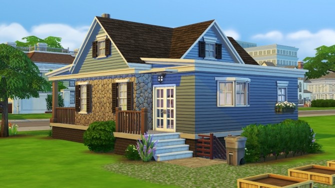 Sims 4 Blue Ridge Cottage at Jenba Sims