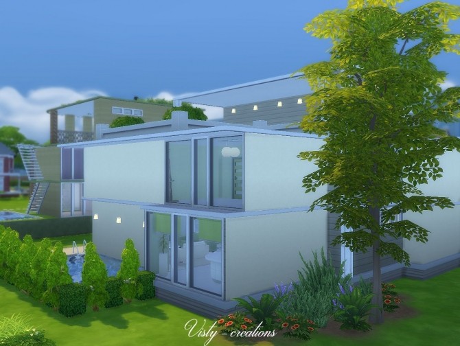 Sims 4 Modern life hose by Vista at Visty Creations