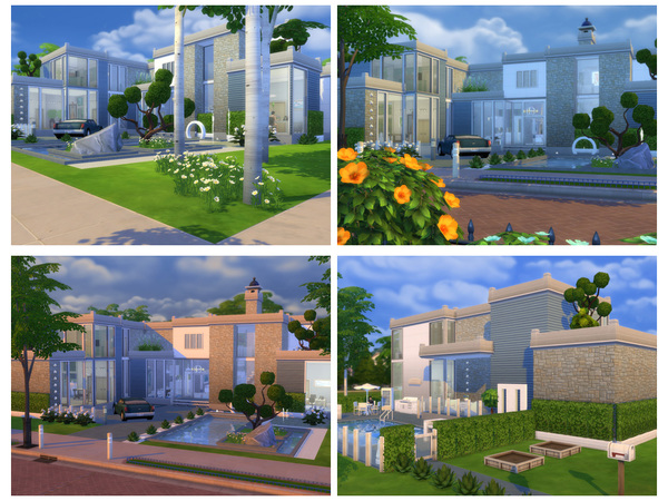Sims 4 Laurentide house by Degera at TSR