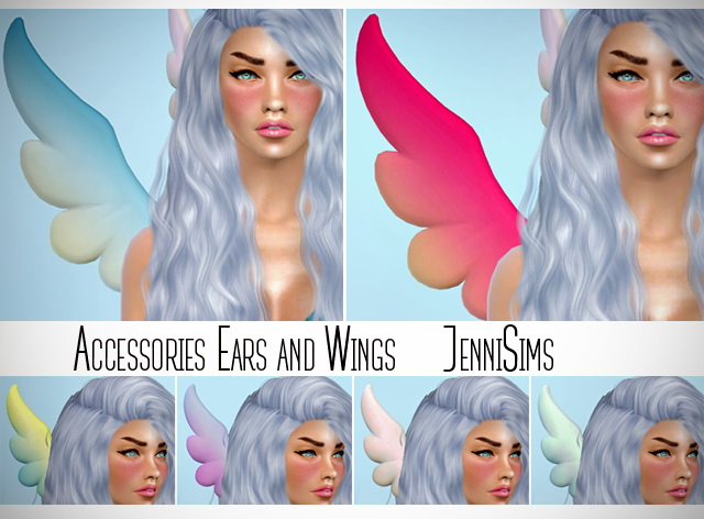Sims 4 Wings and Ears at Jenni Sims
