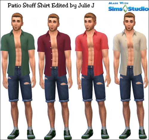 Sims 4 Patio Stuff Shirt Edited at Julietoon – Julie J